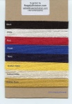 Cotton/Acrylic Ticket-Label cord
